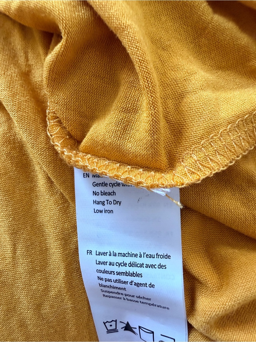 Women's Mustard Yellow Off-Shoulder Lace Trim Top Size 0XL - Picture 5 of 12
